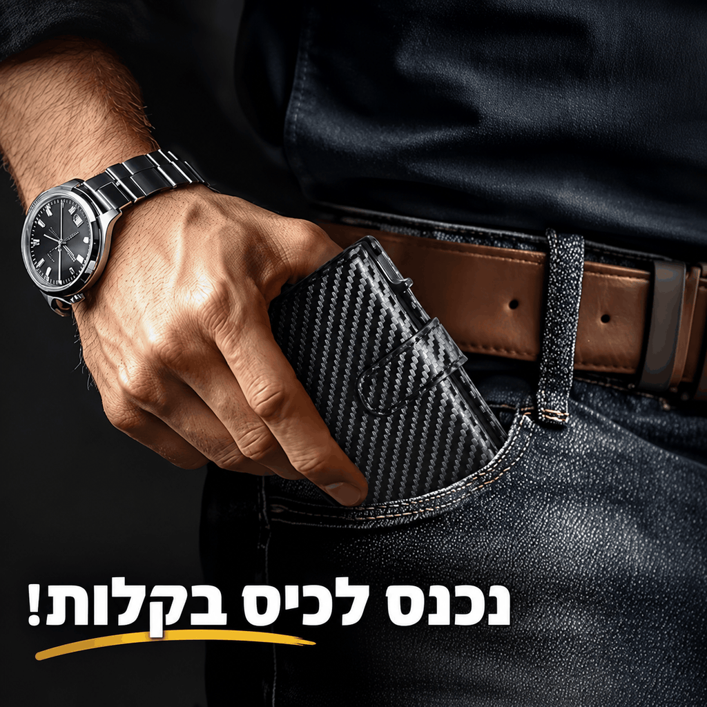ארנק לכרטיסי אשראי ומזומן | גישה נוחה לכרטיסים עם הגנה מקסימלית